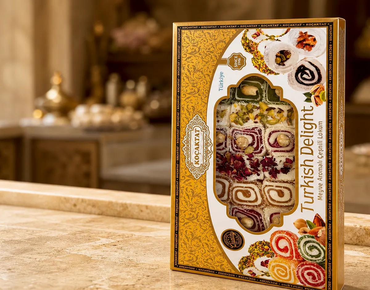 Koçaktat markalı Karışık Türk Lokumu (450 grm) - 1