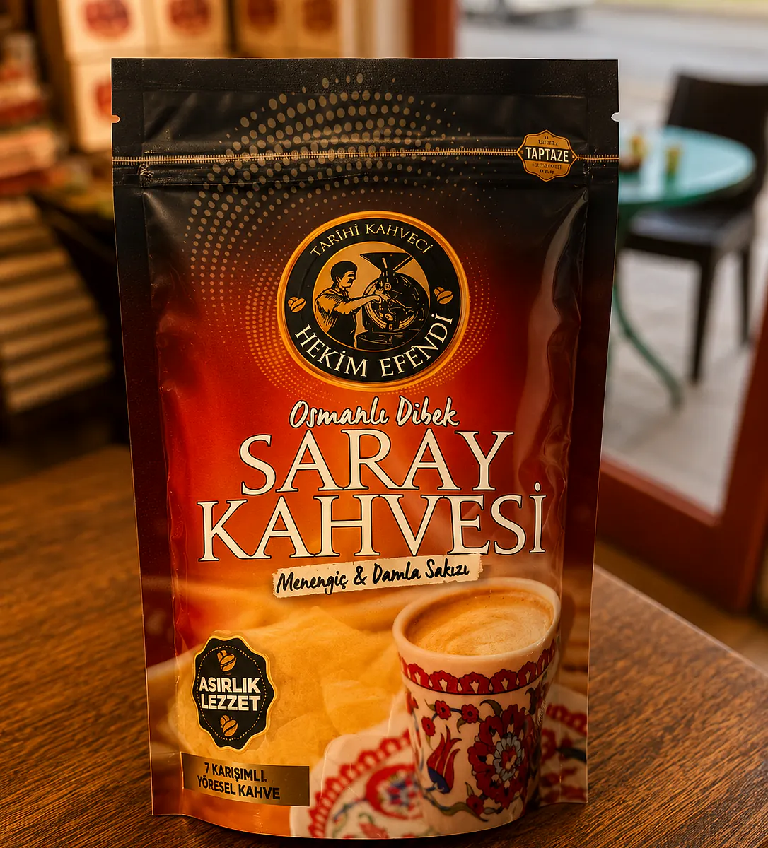Osmanlı Dibek Saray Kahvesi (Menengiç & Damla Sakızlı) - 1